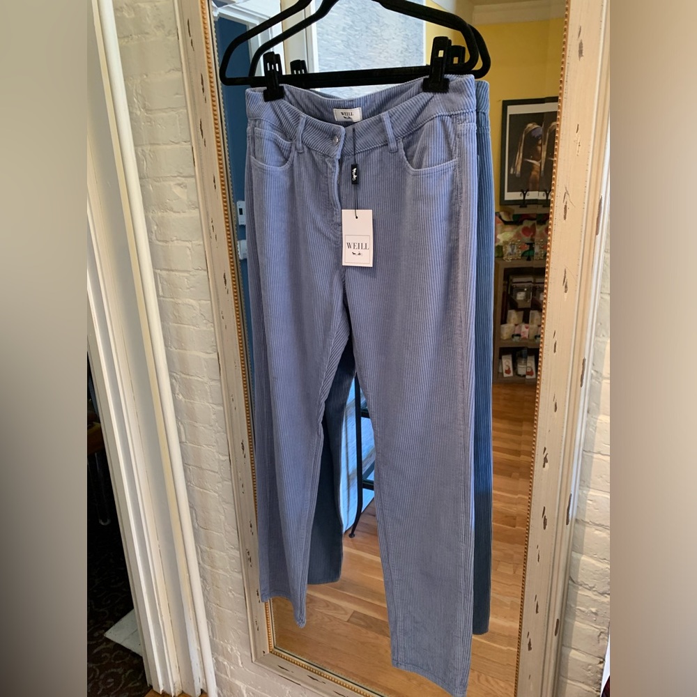 Weill Powder Blue Corduroy Pants